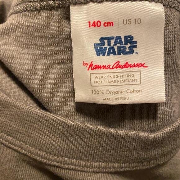 Hanna Andersson Star Wars Christmas Shirt sz 10 - Picture 4 of 4